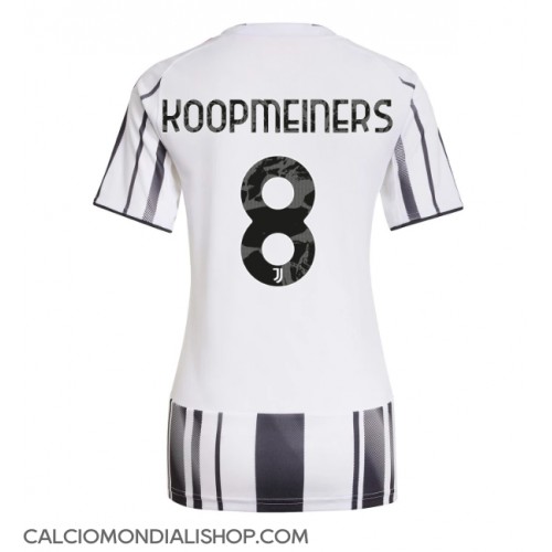 Maglie da calcio Juventus Teun Koopmeiners #8 Prima Maglia Femminile 2025-26 Manica Corta